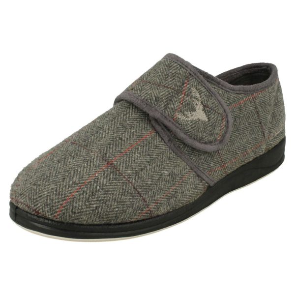(Blue, UK 4) Ladies Padders Wide Fit Loafers Ellen