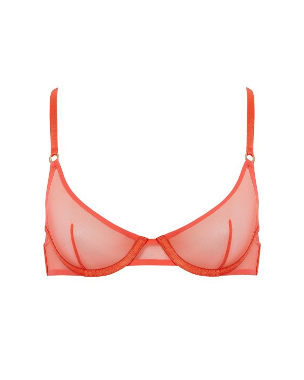 Bluebella Naomi Wired Bra Hot Coral