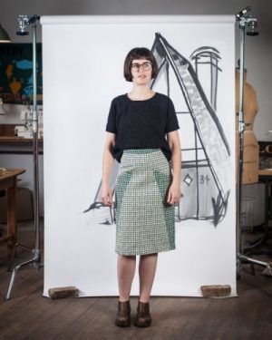 Blueprints for Sewing Paper Sewing Pattern A Frame Pencil & A Line Skirt