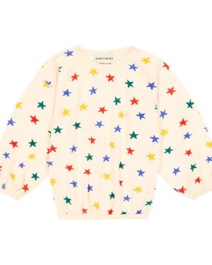 Bobo Choses Baby cotton-blend velvet sweatshirt