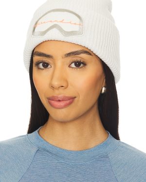 Bogner Fire + Ice Zaida Beanie in White.