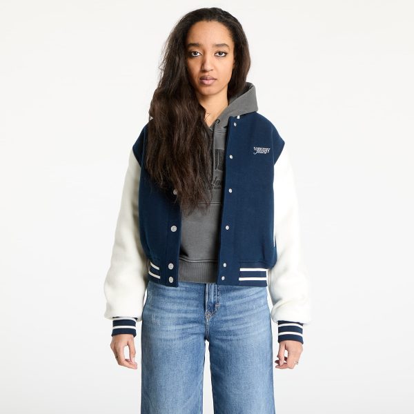 Bomber Tommy Jeans Wool Varsity Bomber Jacket Blue XS