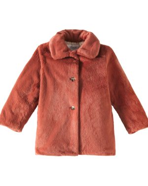 Bonpoint Doogie faux fur coat