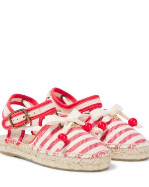 Bonpoint Evila striped espadrilles