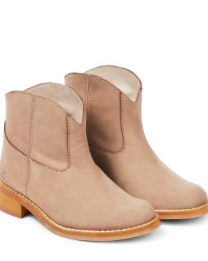 Bonpoint Leather cowboy boots