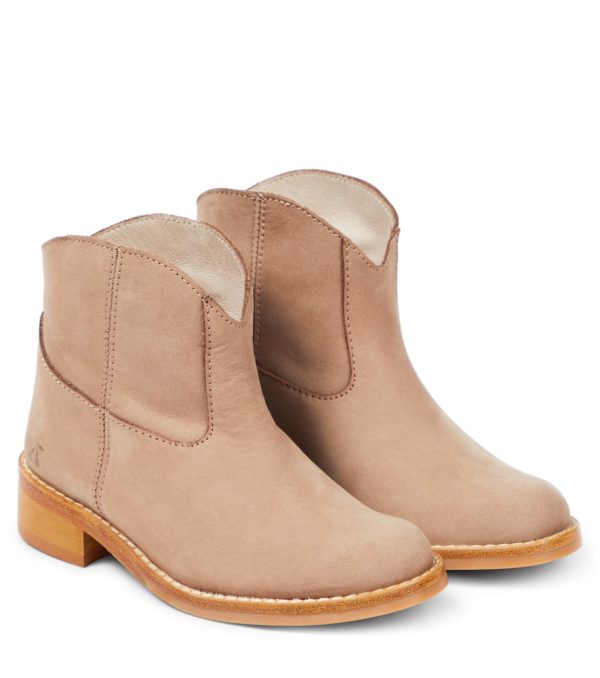 Bonpoint Leather cowboy boots