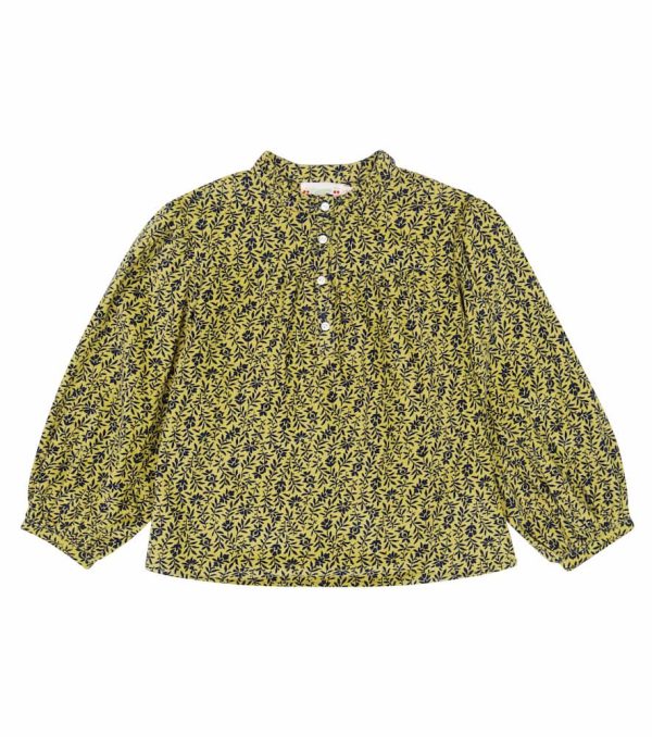 Bonpoint Tammy floral cotton blouse