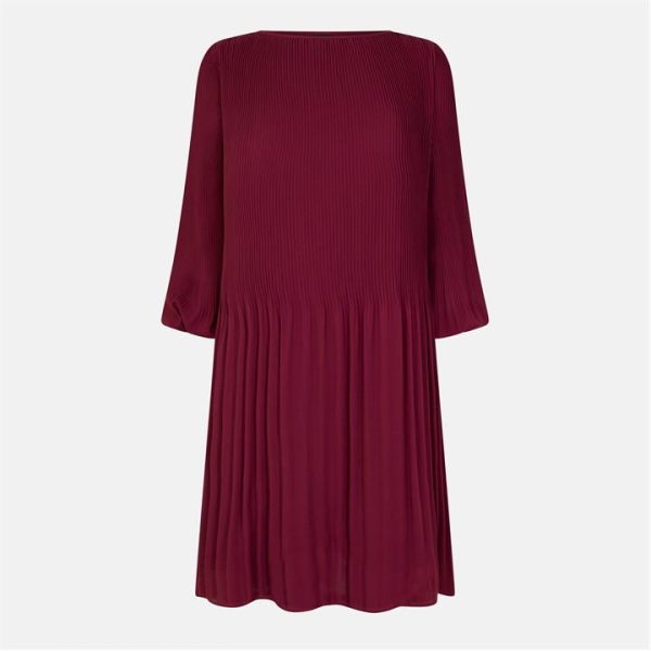 Boss Dasie 10250799 01 Skater Dress Womens - Red