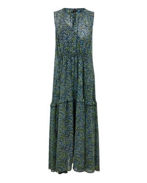 Boss Delong Smock Dress - Green