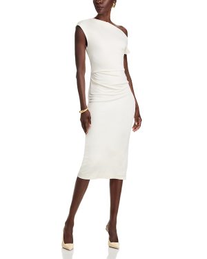 Boss One Shoulder Bodycon Dress