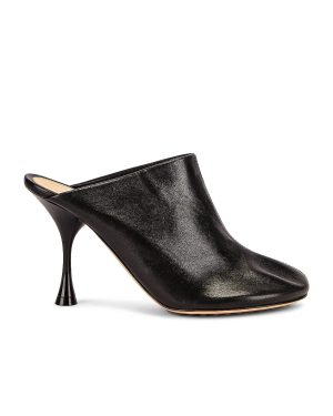 Bottega Veneta Dot Sock Mules in Black - Black. Size 38.5 (also in ).