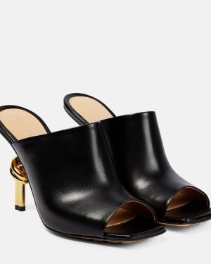 Bottega Veneta Knot leather mules