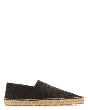 Bottega Veneta Leather Espadrilles