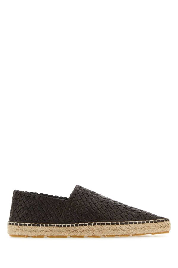 Bottega Veneta Leather Espadrilles