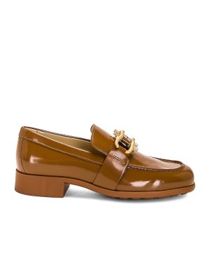 Bottega Veneta Madame Loafers in Cognac - Brown. Size 36 (also in 37).