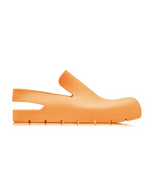 Bottega Veneta - Puddle Rubber Mules - Orange - IT 36 - Moda Operandi