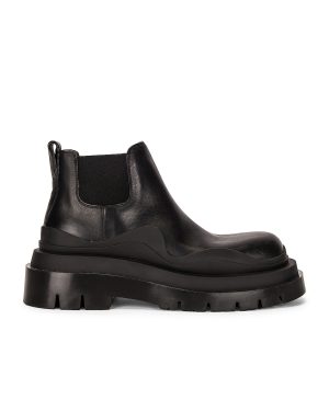 Bottega Veneta The Tire Ankle Boots in Black - Black. Size 38 (also in 39.5).