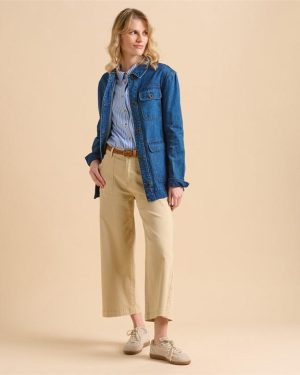 Brakeburn Denim Utility Jacket - Blue