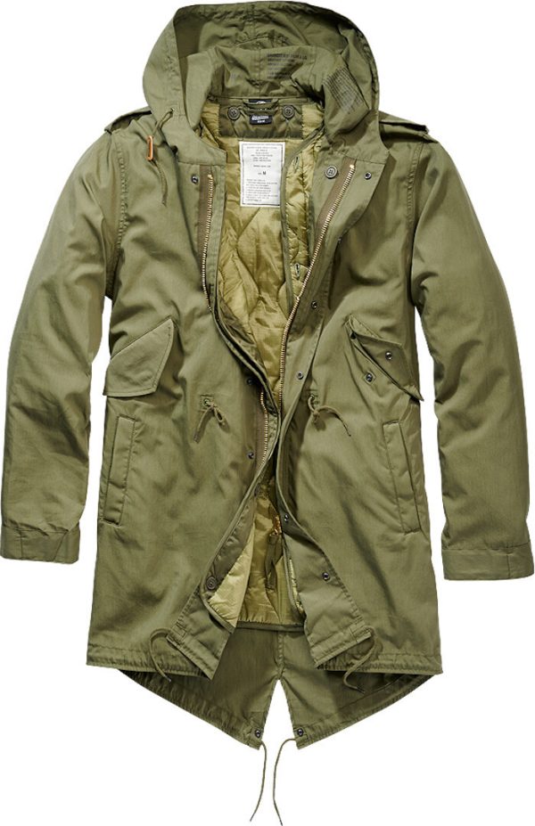 Brandit M51 US Parka Jacket, green, Size 3XL