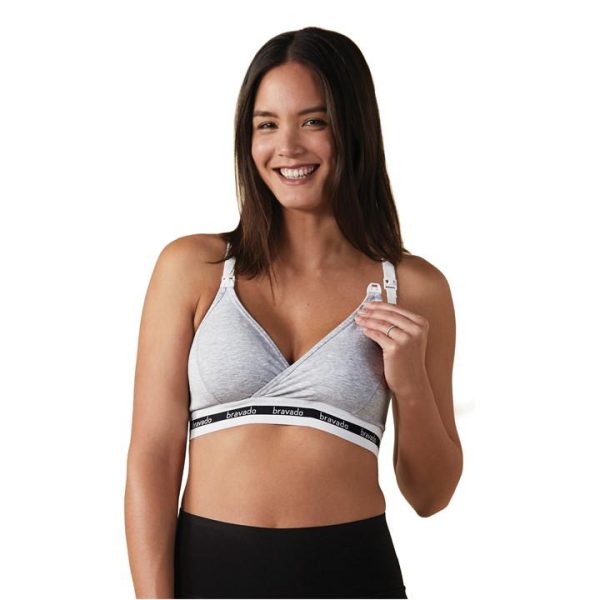 Bravado Original Nursing Bra - Grey