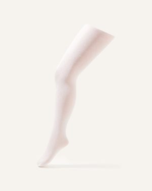 Bridal Spot Tights White