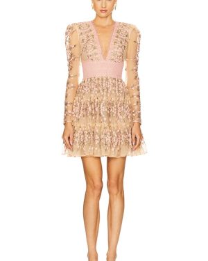 Bronx and Banco Megan Mini Dress in Pink. Size M, S, XL, XS.