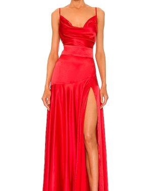 Bronx and Banco x REVOLVE Leo Maxi Dress in Red. Size S, XL.