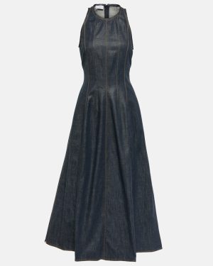 Brunello Cucinelli Denim maxi dress