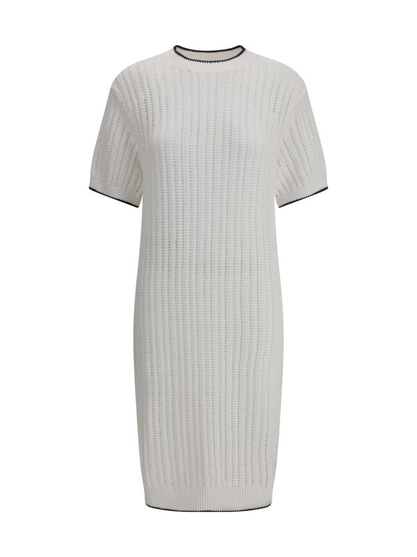 Brunello Cucinelli Knitted Midi Dress