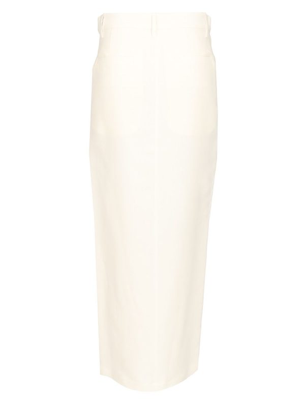 Brunello Cucinelli Long Wrap Skirt