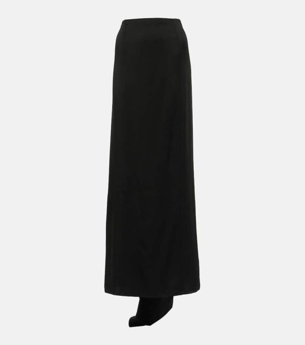 Brunello Cucinelli Satin maxi skirt