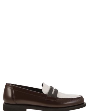 Brunello Cucinelli Two-tone Loafers