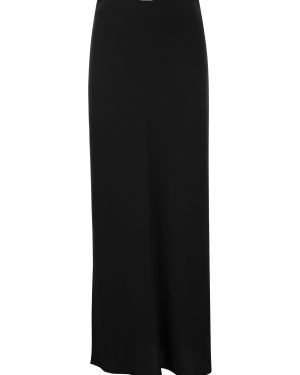 Brunello Cucinelli Viscose And Linen Long Pencil Skirt