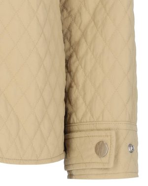 Burberry Beige Nylon Reversible Padded Jacket