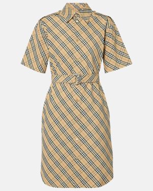 Burberry Burberry Check cotton shirt dress