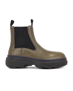 Burberry Chelsea Boot in Loch - Olive. Size 36 (also in 36.5, 39.5, 40).