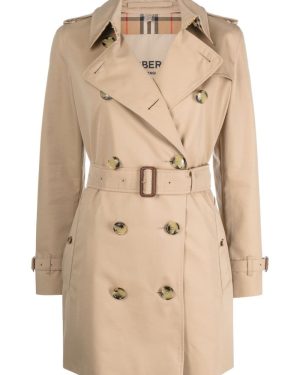 Burberry Kensington Cotton Trench Coat
