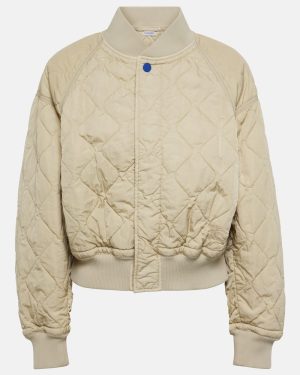 Burberry Quilted oversized bomber jacket