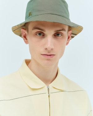 Burberry Reversible Bucket Hat - Hats Green S
