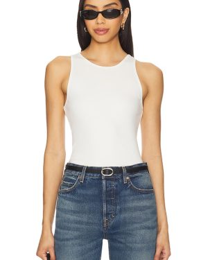 By Malene Birger Amani Tank Top in White. Size M, S, XL, XS.