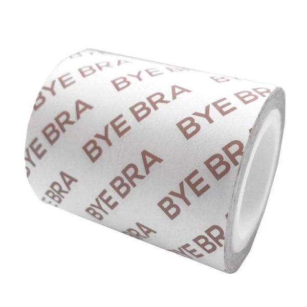 Bye Bra Bye Bra Clear tape with satin Nipple Covers - Beige