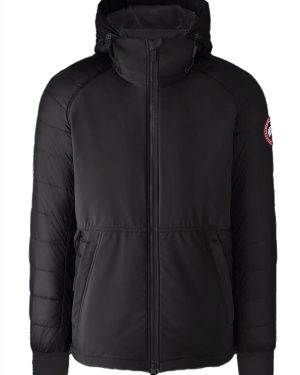 CANADA GOOSE HYBRIDGE WEYBURN HOODY Size: L, colour: BLACK