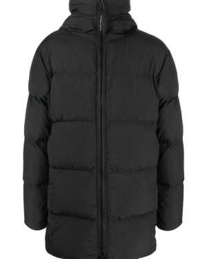 CANADA GOOSE LAWRENCE PUFFER COAT Size: M, colour: BLACK