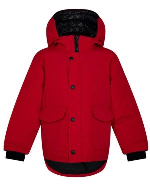 CANADA GOOSE Lynx Heritage Parka Jacket - Red