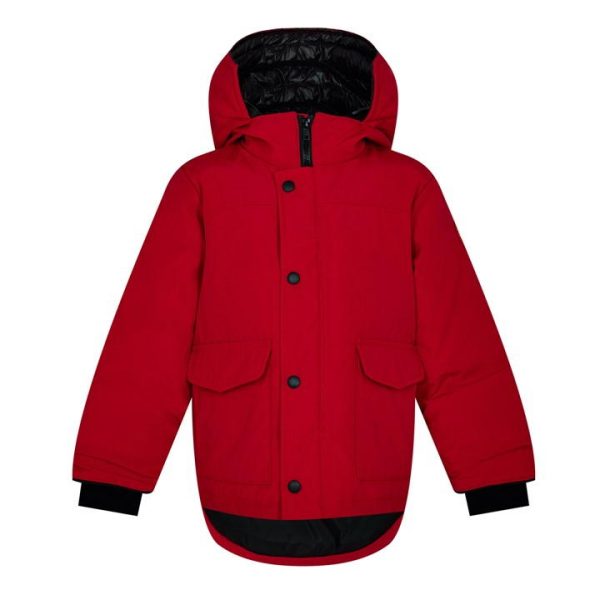 CANADA GOOSE Lynx Heritage Parka Jacket - Red