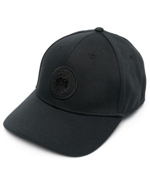 CANADA GOOSE TONAL LOGO CAP Size: M/L, colour: BLACK
