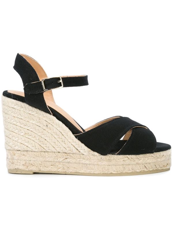 CASTANER SINCE 1927 Blaudell Raffia Wedge Espadrilles