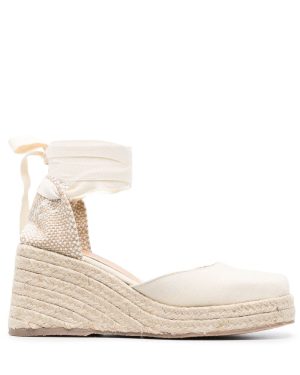 CASTANER SINCE 1927 Tina Raffia Wedge Espadrilles