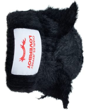 CHARLES JEFFREY LOVERBOY Black logo beanie