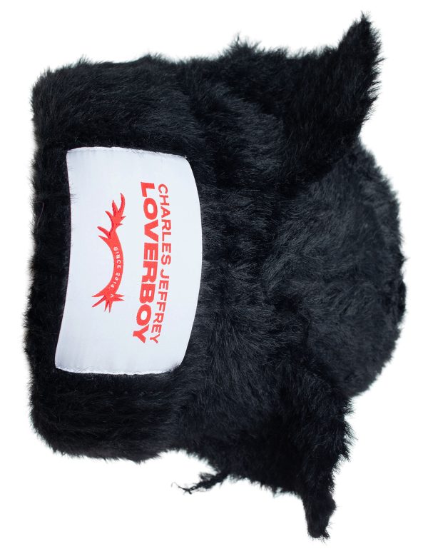 CHARLES JEFFREY LOVERBOY Black logo beanie
